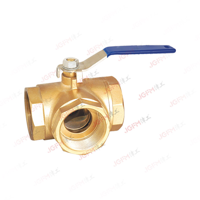 黃銅三通球閥